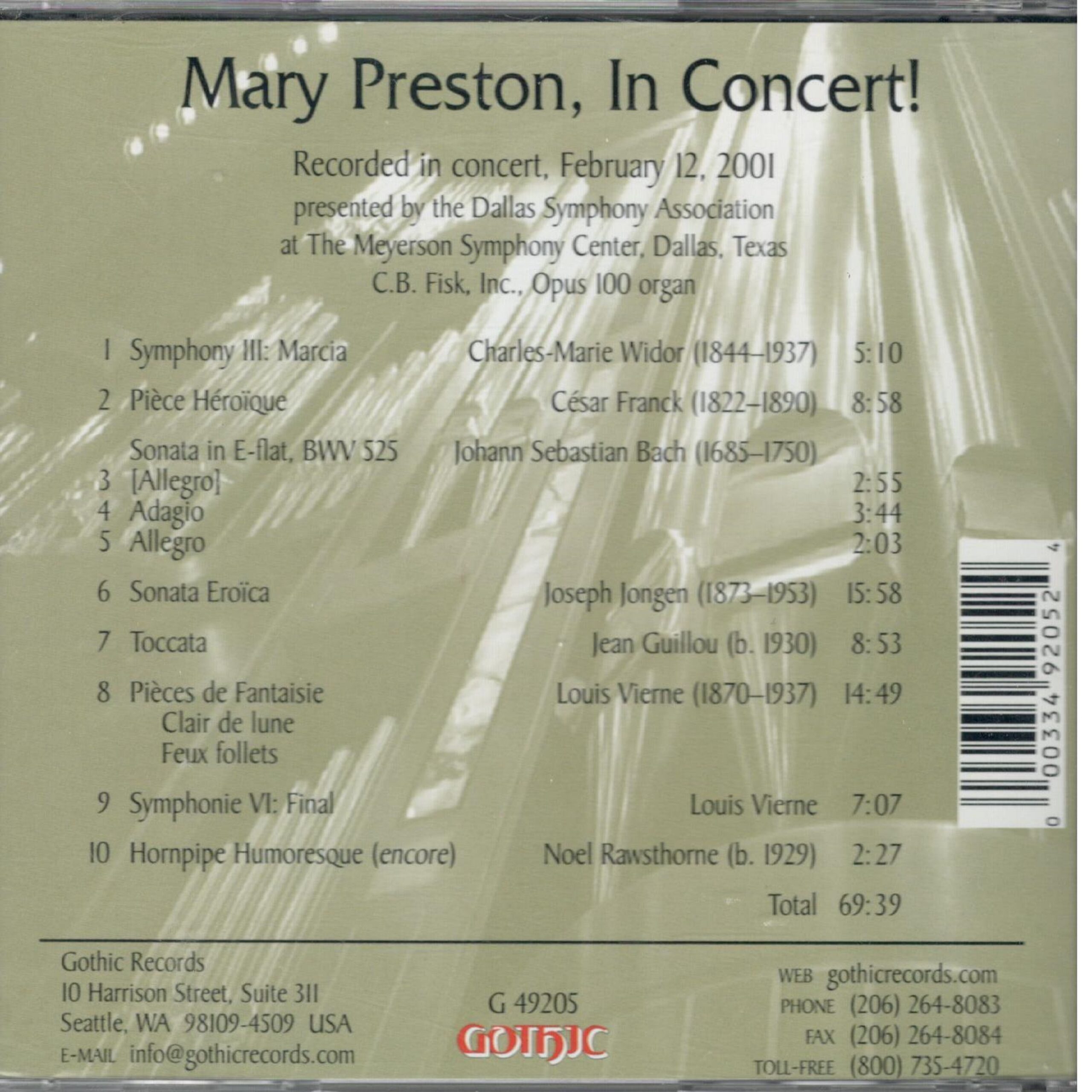 Mary Preston in Concert! - Image 2