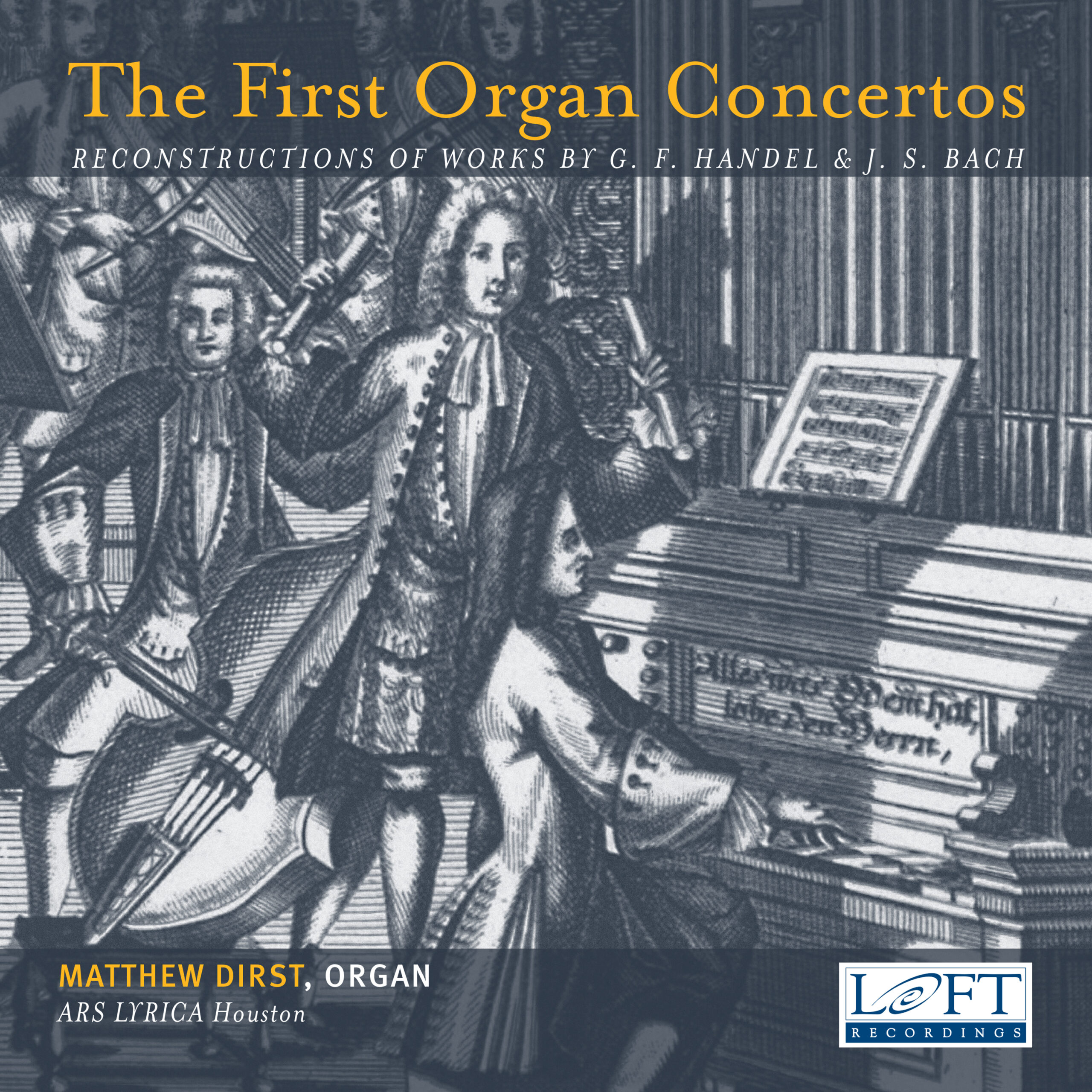 First Organ Concertos: G.F. Handel & J.S. Bach