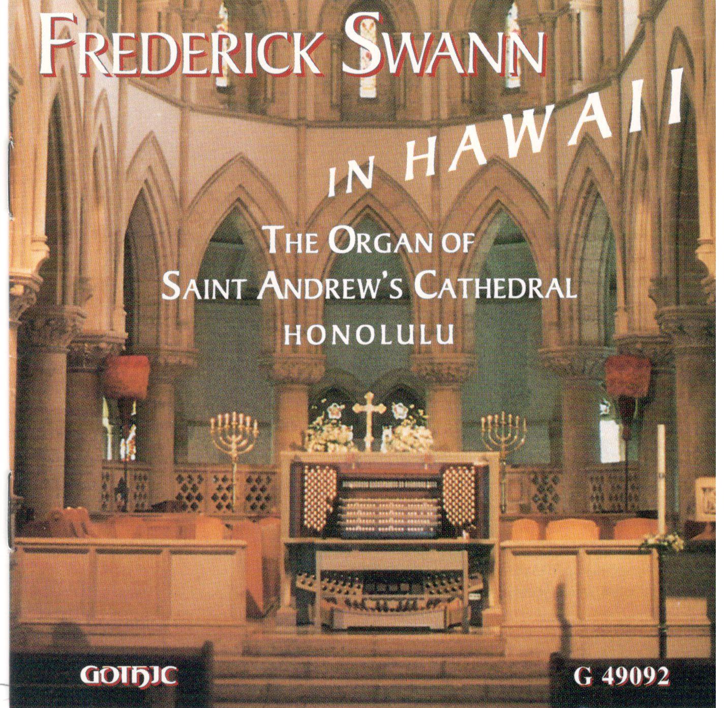 Frederick Swann In Hawaii
