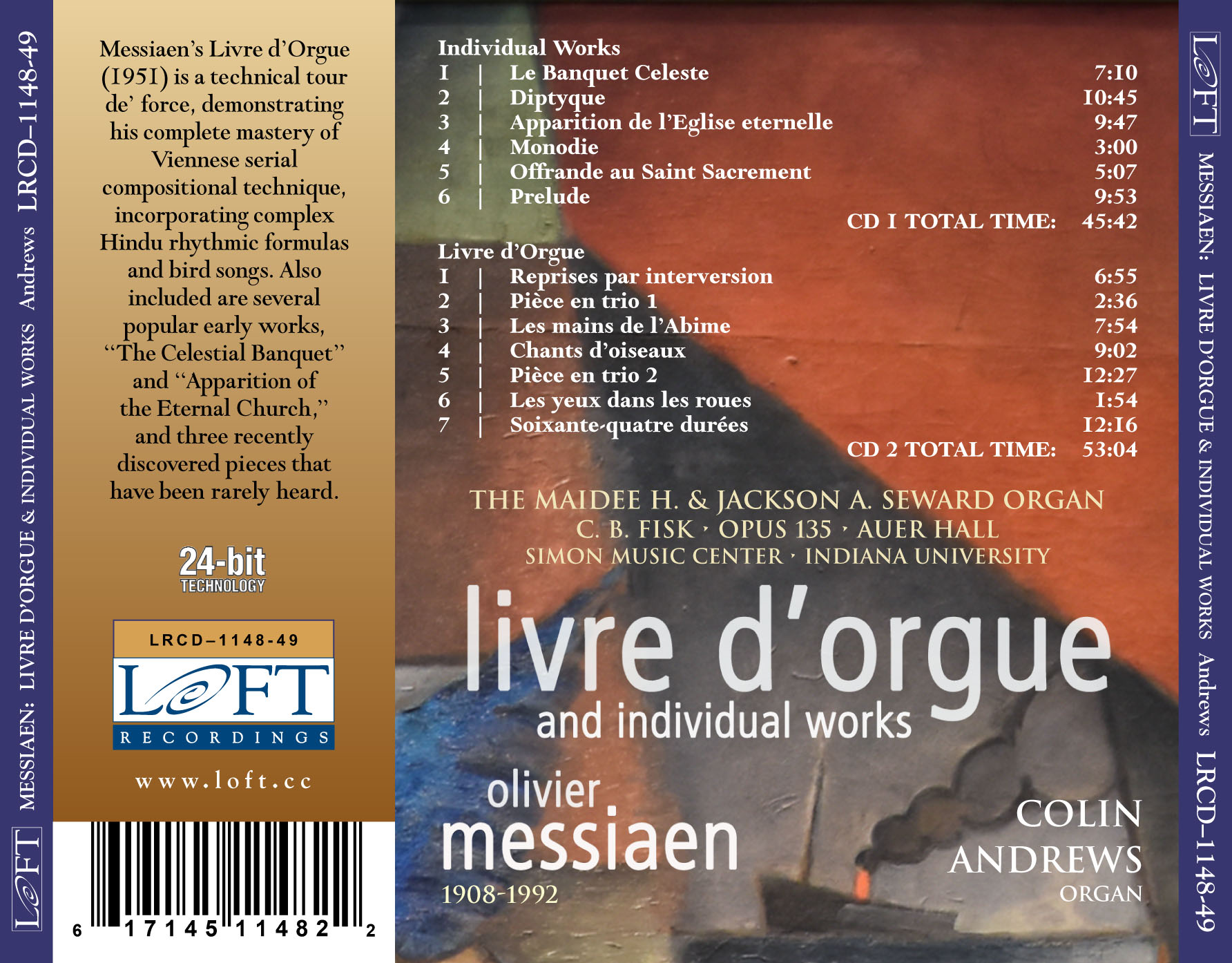 LOFT LRCD-1129 iTunes book