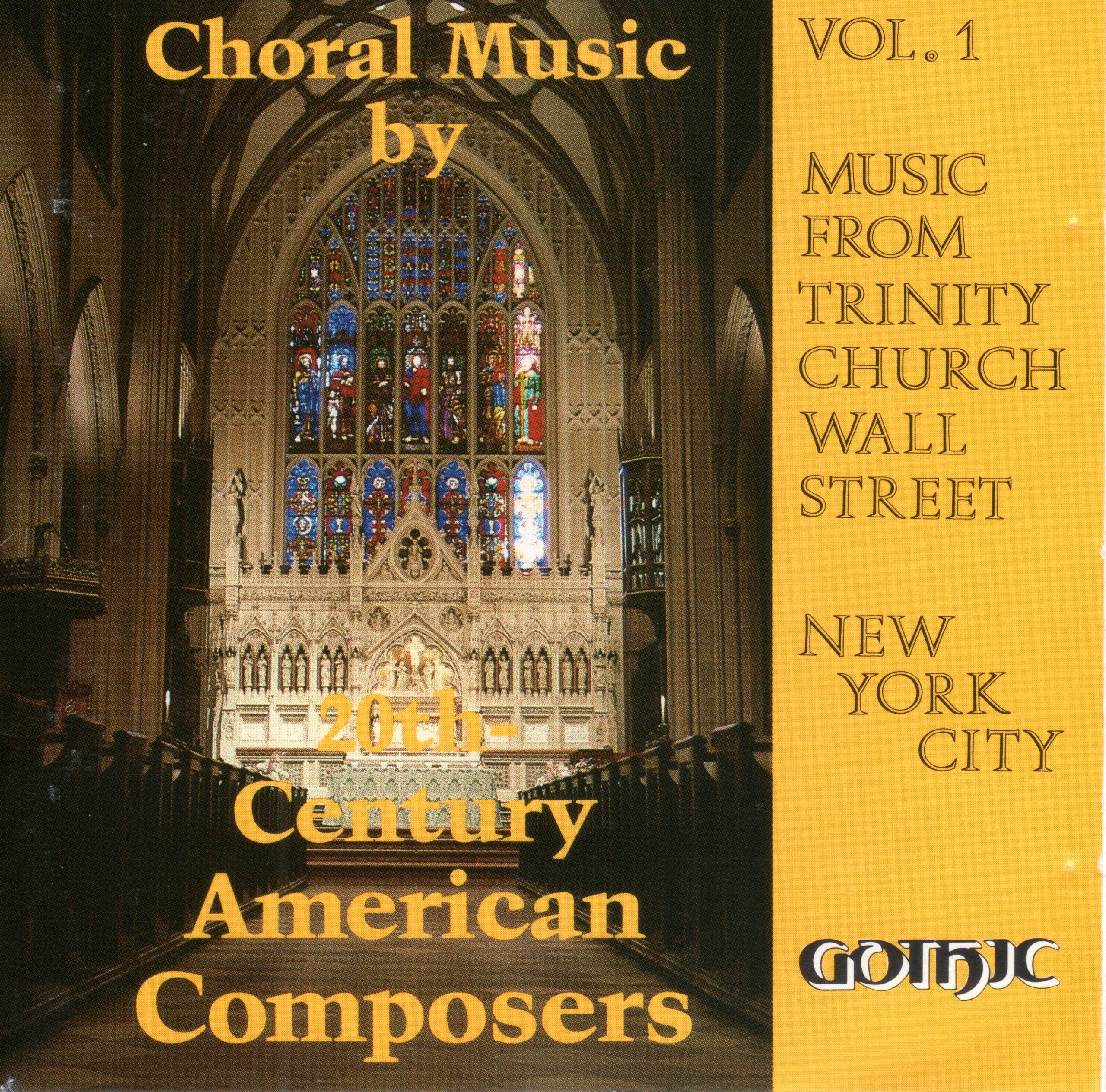 Choral Music by 20th-century American Composers